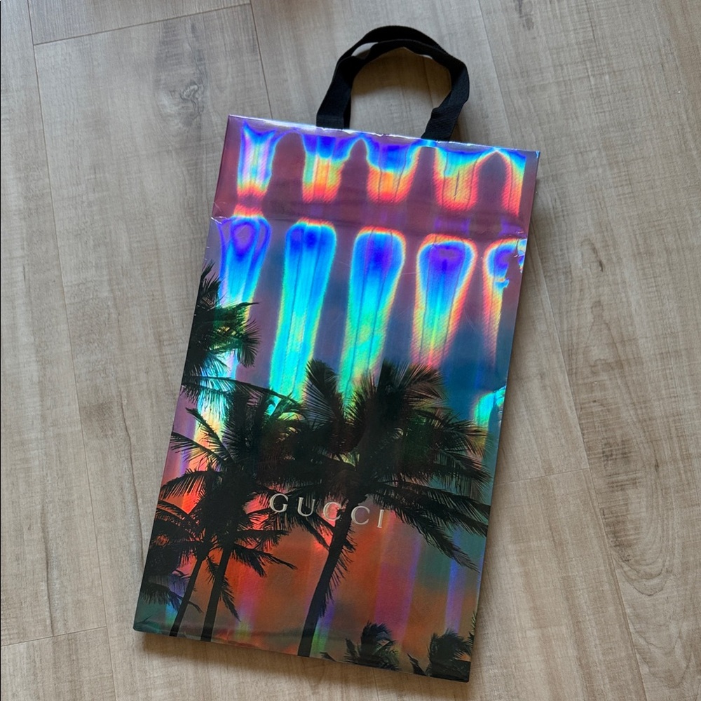 Gucci Iridescent Palm Tree Bag